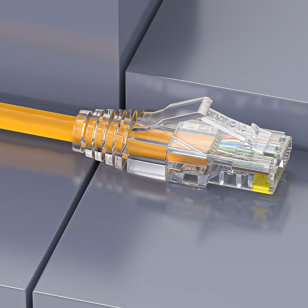 Комплект Maxicord, коннектор RJ-45(8P8C) кат.5е, защитный колпачок, прозрачный, 100 шт.