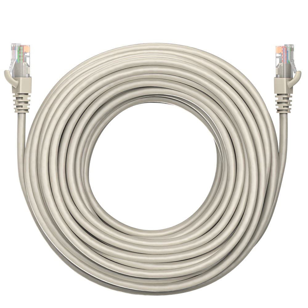 Патч-корд Maxicord RJ-45 кат.5е U/UTP CCA 26AWG LSZH 20 метров, серый