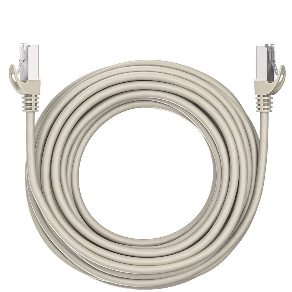 Патч-корд Maxicord RJ-45 кат.5е F/UTP CU 26AWG LSZH 10 метров, серый