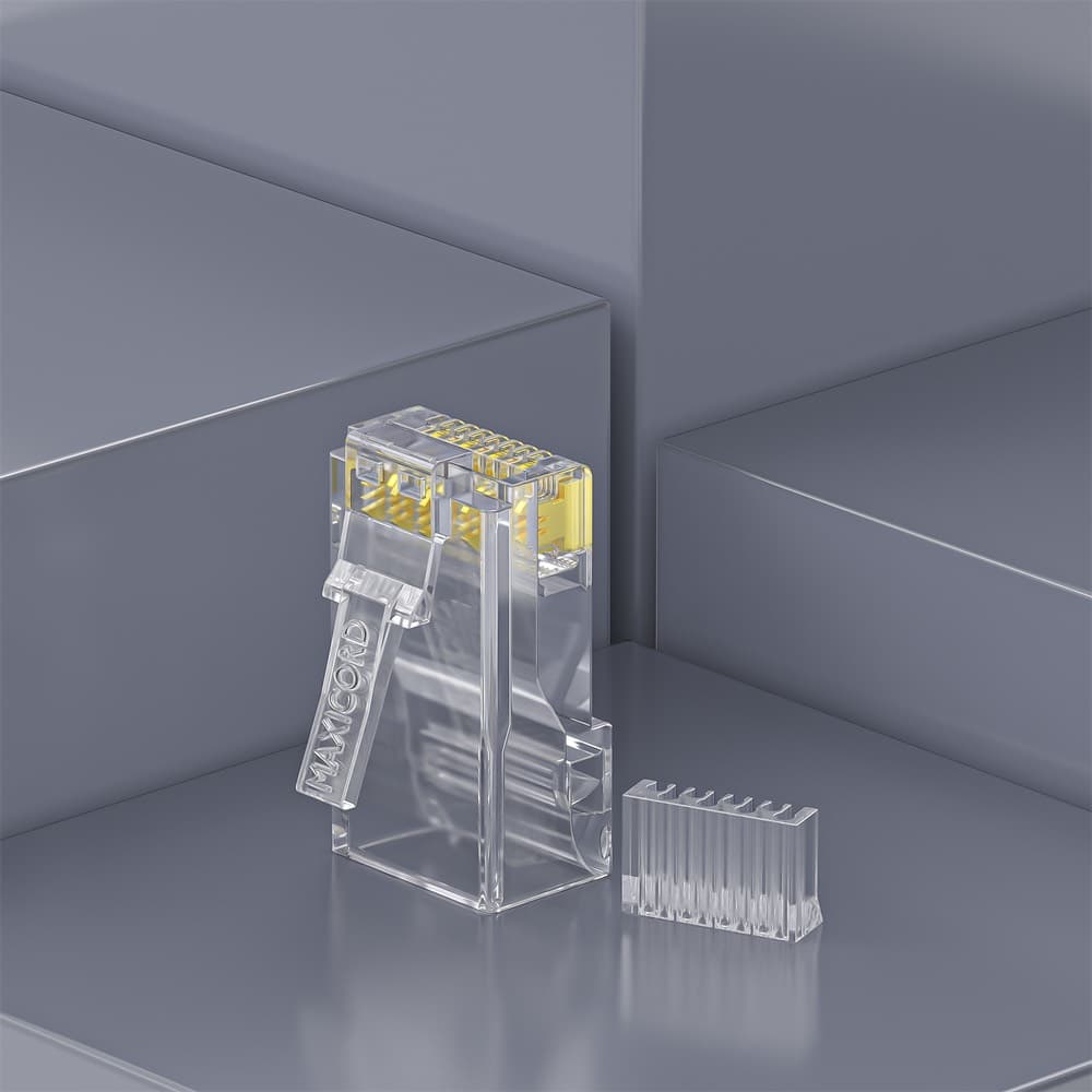 Коннектор Maxicord RJ-45(8P8C) кат.6 универсальный, 200 шт.