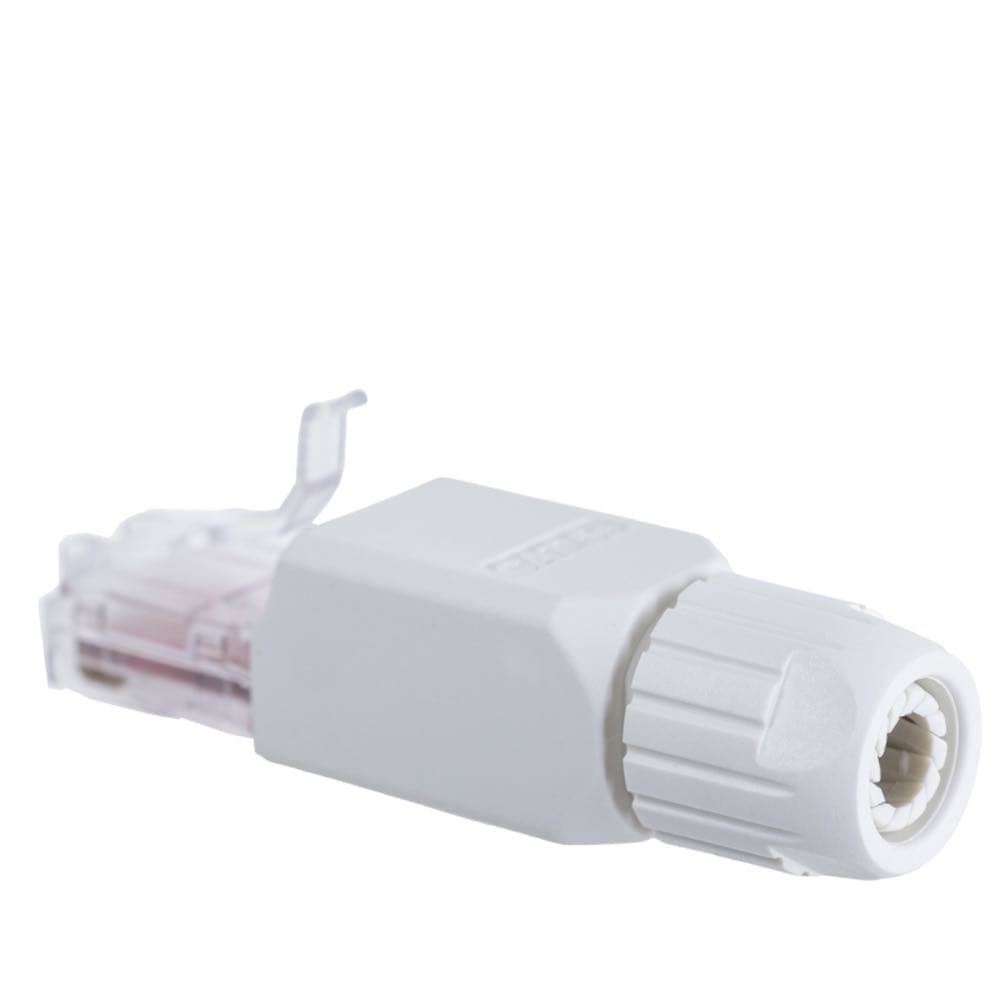 Полевой коннектор Maxicord с фиксатором кабеля RJ-45(8P8C) кат.5e универсальный, 50 шт — изображение 5