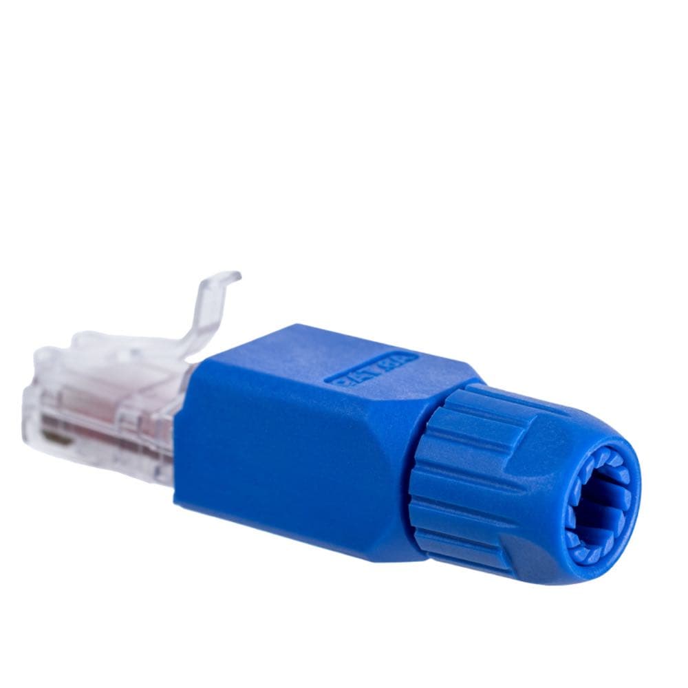 Полевой коннектор Maxicord с фиксатором кабеля RJ-45(8P8C) кат.6 универсальный, 50 шт — изображение 2