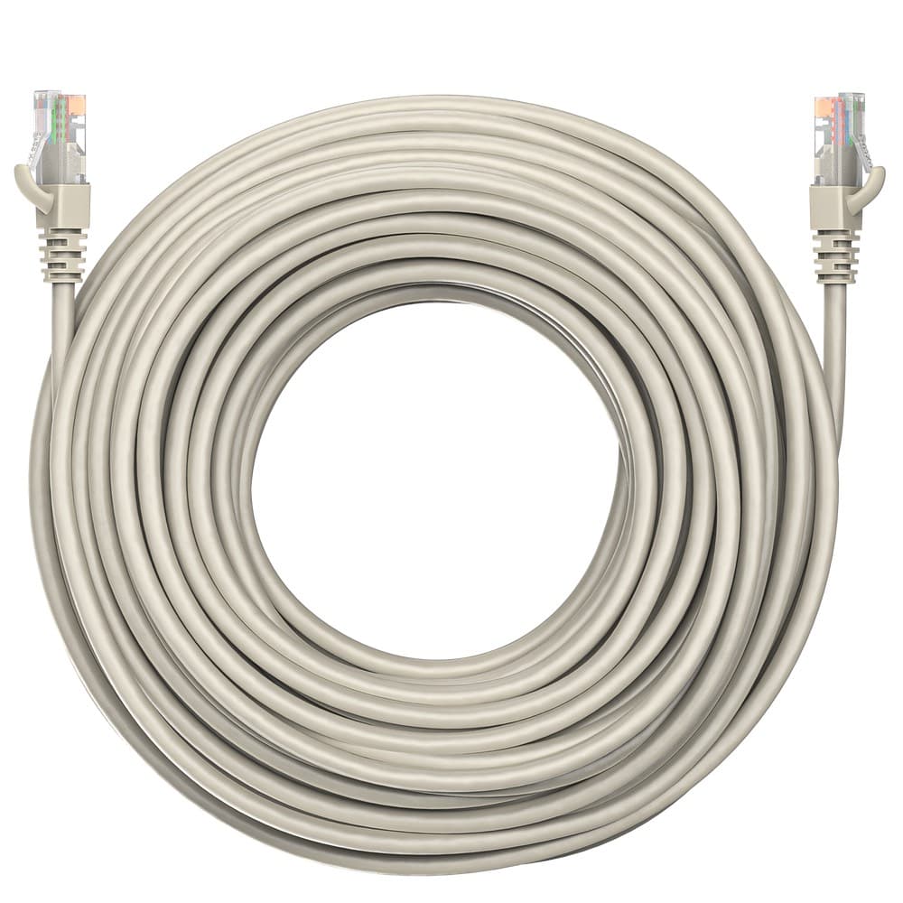 Патч-корд Maxicord RJ-45 кат.5е U/UTP CU 26AWG LSZH 25 метров, серый