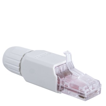 Полевой коннектор Maxicord с фиксатором кабеля RJ-45(8P8C) кат.5e универсальный, 50 шт