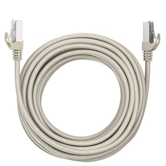 Патч-корд Maxicord RJ-45 кат.5е F/UTP CU 26AWG LSZH 7 метров, серый
