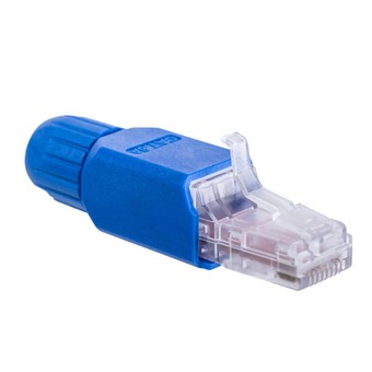 Полевой коннектор Maxicord с фиксатором кабеля RJ-45(8P8C) кат.6 универсальный, 50 шт