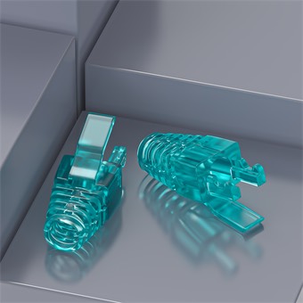 Защитный колпачок Maxicord для коннектора RJ-45(8P8C), синий, 100 шт.